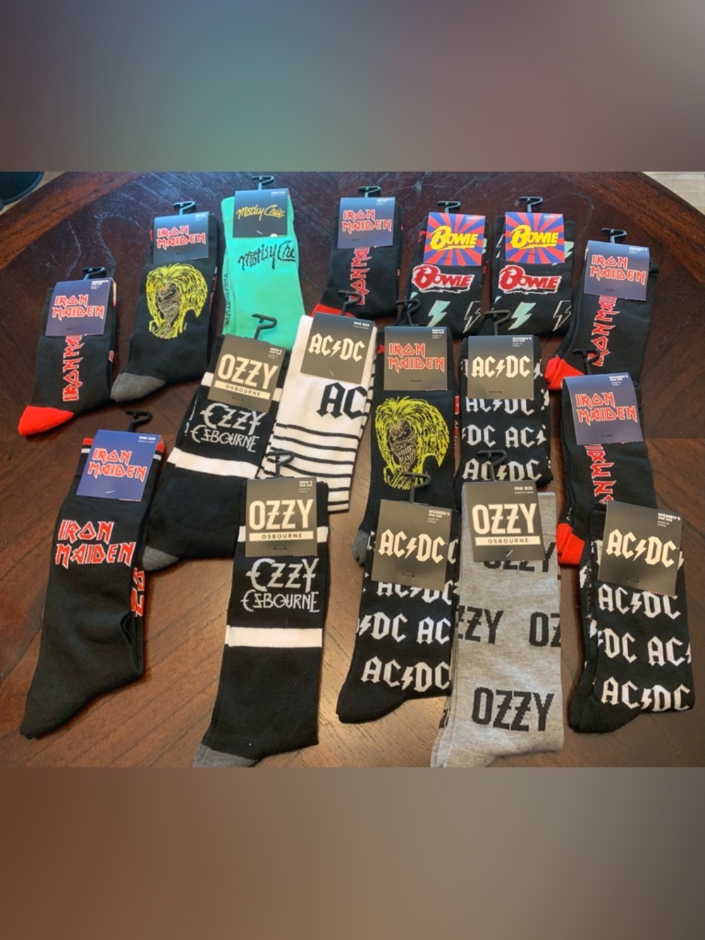 Assorted Band Logo Socks-Women and Men’s
